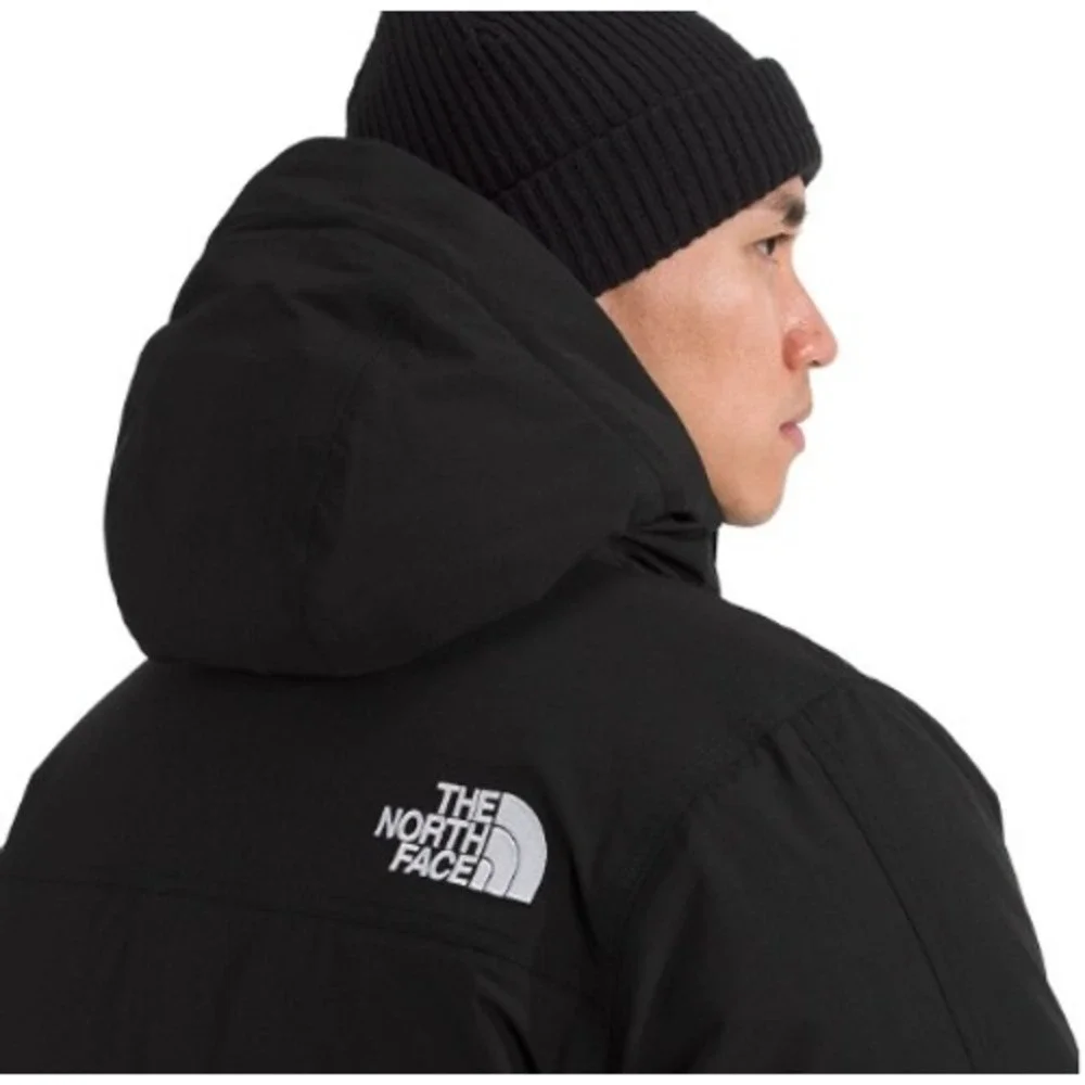 The North Face Mens McMurdo Parka Black 600-Down DryVent Fur Hood Jacket Large